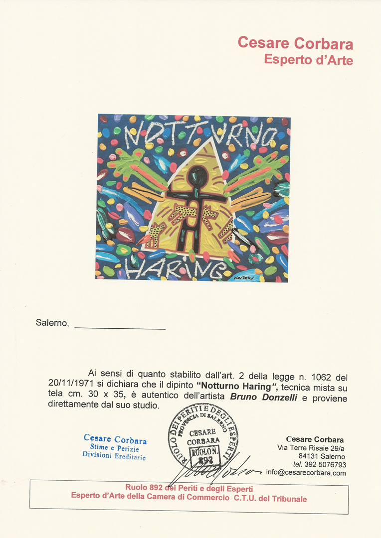 Notturno Haring - Bruno Donzelli